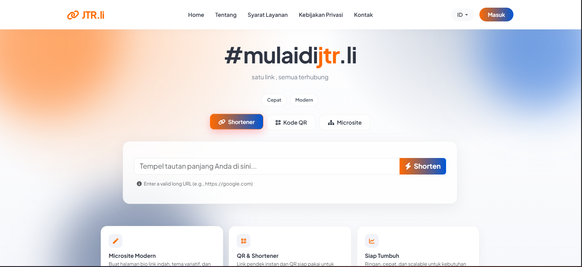 Website Short Link